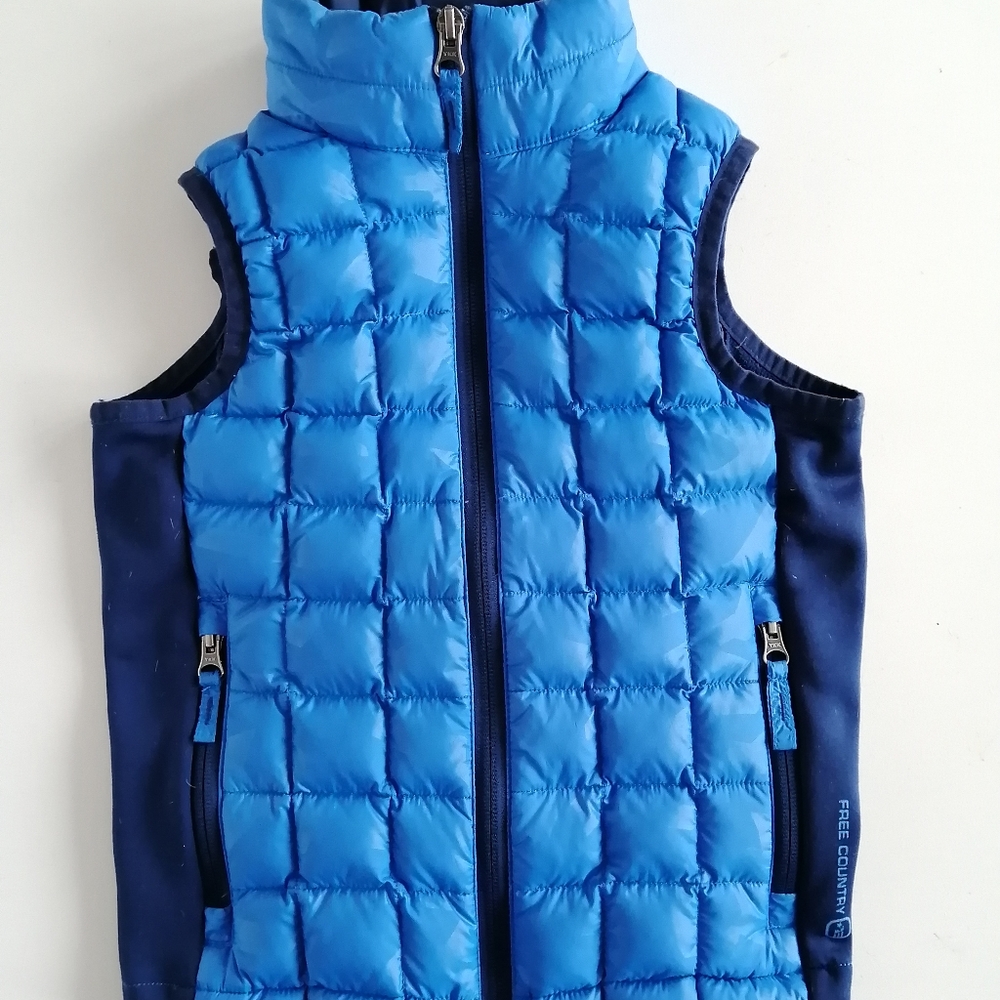 4/5 Boys down puffer vest (packable)